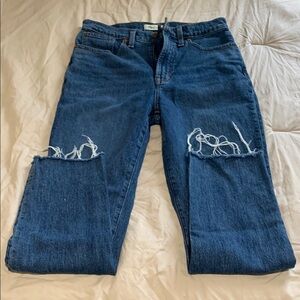 Madewell  Distressed Jeans